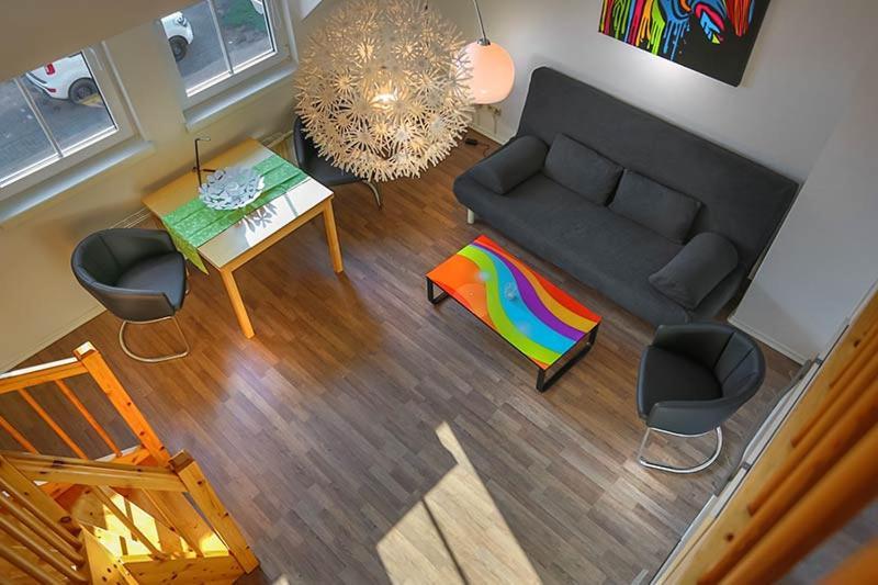 H&h Im Herzen Der Stadt Super Zentral Ruhig Mit Kochnischen Balkon Oder Empore Apartment Greifswald